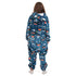 Snuggs Kids Blanket Onesie Blue monster Onesie